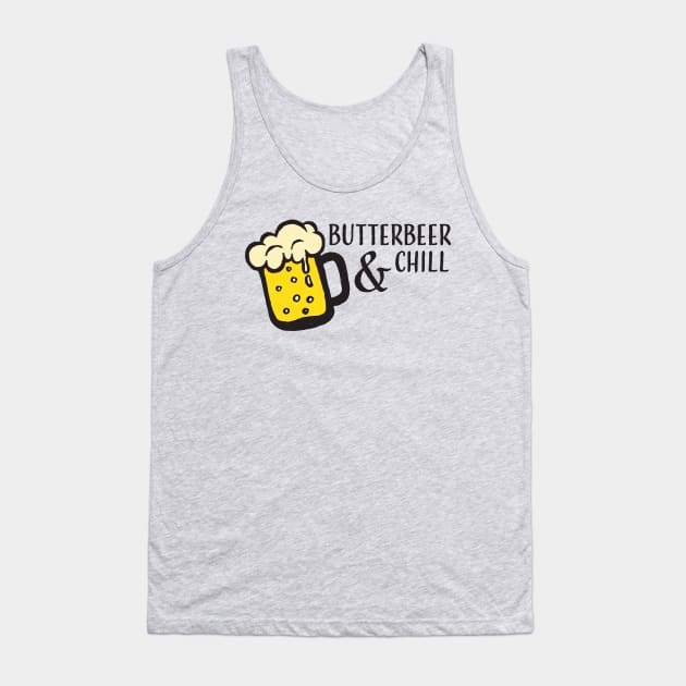 Butterbeer & Chill Tank Top by Go Mouse Scouts